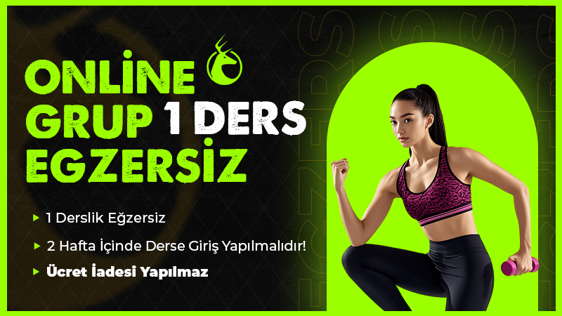 Online Grup Egzersiz Paketi 1 Derslik