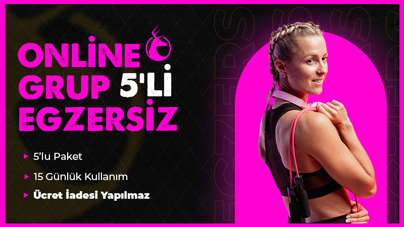 Online Grup Egzersiz Paketi 5'li